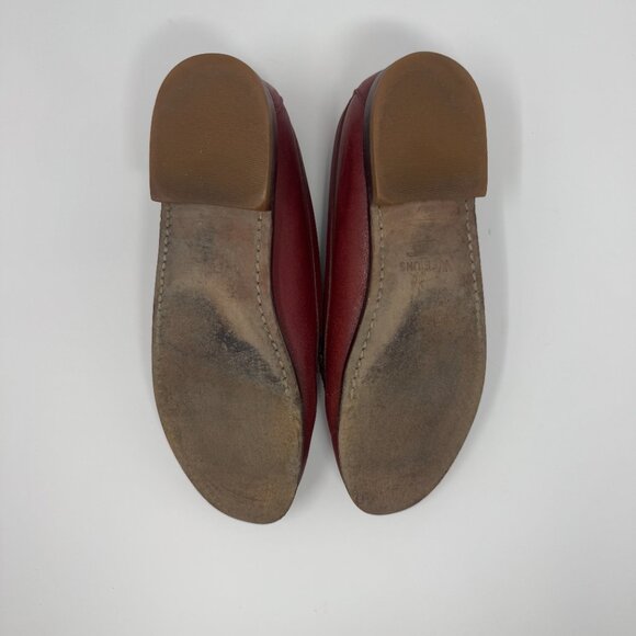 Bass Weejuns Ziggy II Red Leather US 8.5 - Picture 8 of 9